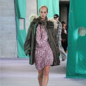Burberry Runway Bleached Cotton Parka Summer 2025